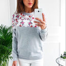 Rogi Floral Print Hoodies Women Pullovers 2018 Spring Harajuku Jumper Thin Sweatshirt Tops Casual O-Neck Tracksuit Plus Size Top JadeMoghul Inc. 
