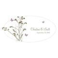 Romantic Butterfly Small Cling Vintage Pink (Pack of 1)-Wedding Signs-Grass Green-JadeMoghul Inc.