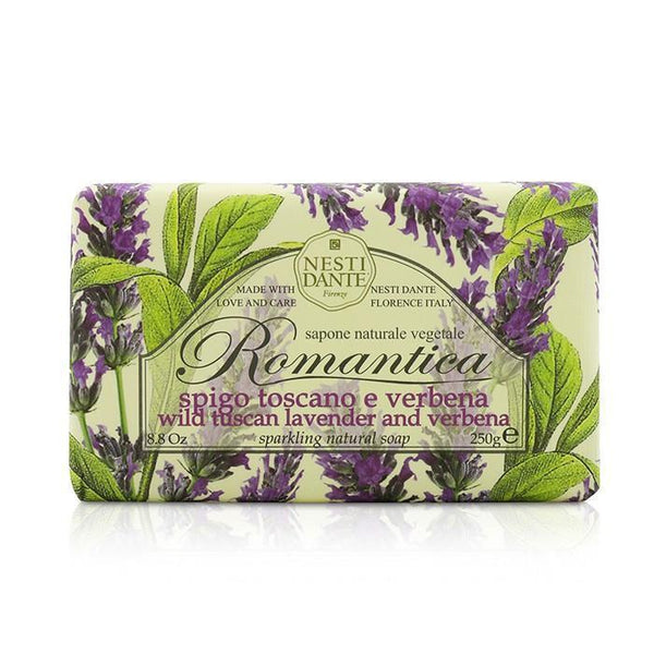 Romantica Sparkling Natural Soap - Wild Tuscan Lavender & Verbena - 250g-8.8oz-All Skincare-JadeMoghul Inc.