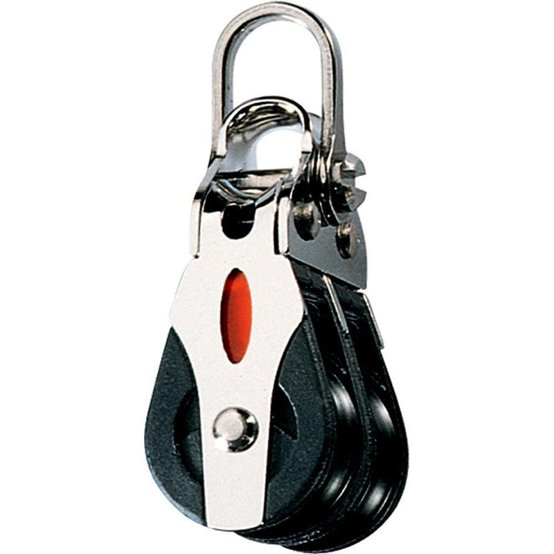 Ronstan Series 20 Ball Bearing Block - Double - 2-Axis Shackle Head [RF20202]-Blocks-JadeMoghul Inc.