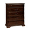 Roomy Leisurely Wooden Chest, Cherry Brown-Storage Chests-Brown-Wood-JadeMoghul Inc.