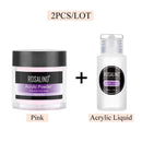 ROSALIND Acrylic Powder Poly nail Gel For Nail Polish Nail Art Decorations Crystal Manicure Set Kit Professional Nail Accesorios AExp