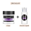 ROSALIND Acrylic Powder Poly nail Gel For Nail Polish Nail Art Decorations Crystal Manicure Set Kit Professional Nail Accesorios AExp