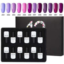 ROSALIND Gel Nail Polish Set Acrylic Nail Kit 12PCS/LOT Soak Off Hybrid Lacquer Semi Permanent Gellak Varnish Set For Manicured AExp