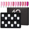 ROSALIND Gel Nail Polish Set Acrylic Nail Kit 12PCS/LOT Soak Off Hybrid Lacquer Semi Permanent Gellak Varnish Set For Manicured AExp