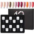 ROSALIND Gel Nail Polish Set Acrylic Nail Kit 12PCS/LOT Soak Off Hybrid Lacquer Semi Permanent Gellak Varnish Set For Manicured AExp