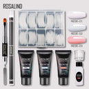 ROSALIND Poly Nail Gel Extension Nail Kit All For Manicure Gel Set Acrylic Solution Water Builder Gel Polish For Nail Art Design AExp