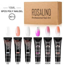 ROSALIND Poly Nail Gel Extension Nail Kit All For Manicure Gel Set Acrylic Solution Water Builder Gel Polish For Nail Art Design AExp