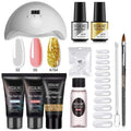 ROSALIND Poly Nail Gel Extension Nail Kit All For Manicure Gel Set Acrylic Solution Water Builder Gel Polish For Nail Art Design AExp