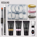 ROSALIND Poly Nail Gel Extension Nail Kit All For Manicure Gel Set Acrylic Solution Water Builder Gel Polish For Nail Art Design AExp
