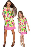 Rosarium Rosarium Grace Pretty Summer Printed Shift Dress - Girls Grace Shift Dress