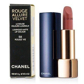 Rouge Allure Velvet - # 58 Rouge Vie - 3.5g/0.12oz-Make Up-JadeMoghul Inc.
