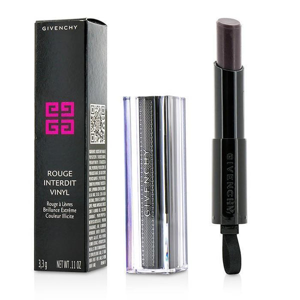 Rouge Interdit Vinyl Color Enhancing Lipstick - # 16 Noir Revelateur - 3.3g-0.11oz-Make Up-JadeMoghul Inc.