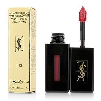 Rouge Pur Couture Vernis A Levres Vinyl Cream Creamy Stain - # 412 Rose Mix - 5.5ml-0.18oz-Make Up-JadeMoghul Inc.