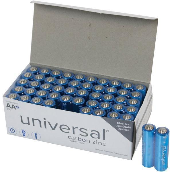 Super Heavy-Duty Battery Value Box (AA; 50 pk)