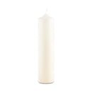 Round Pillar Candles - Medium Ivory (Pack of 1)-Wedding Reception Decorations-JadeMoghul Inc.