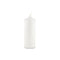 Round Pillar Candles - Small Ivory (Pack of 1)-Wedding Reception Decorations-JadeMoghul Inc.