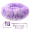 Round Plush Cat Bed House Cat Mat Winter Warm Sleeping Cats Nest Soft Long Plush Dog Basket Pet Cushion for Cats Accessories AExp