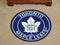 Roundel Mat Round Outdoor Rugs NHL Toronto Maple Leafs Roundel Mat 27" diameter FANMATS