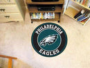 Roundel Mat Round Rugs NFL Philadelphia Eagles Roundel Mat 27" diameter FANMATS