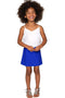 Royal Blue Aria A-Line Skirt - Girls-Solid-6-Blue-JadeMoghul Inc.