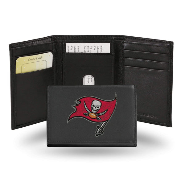 RTR Tri-Fold (Embroidered) Credit Card Wallet Tampa Bay Buccaneers Embroidery Trifold RICO