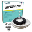TACO SuproFlex Rub Rail Kit - White with Flex Chrome Insert - 2"H x 1.2"W x 60L [V11-9990WCM60-2]