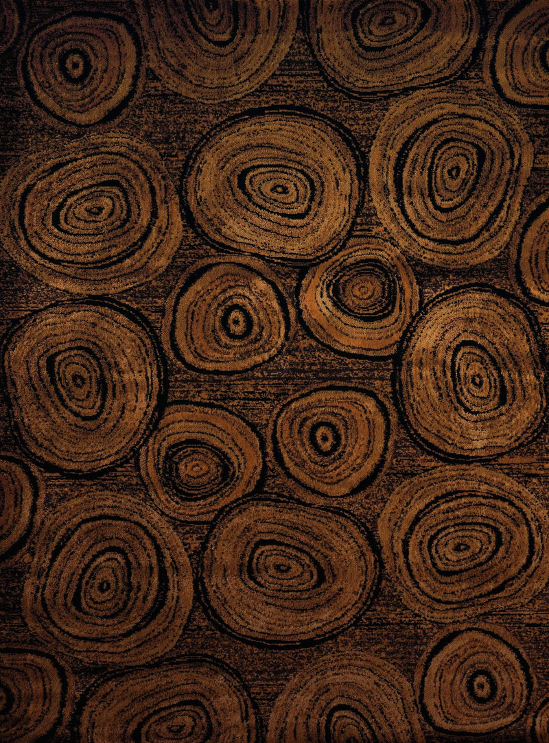 Rugs Accent Rugs 22" x 26" x 0.4" Lodge Polypropylene Accent Rug 6669 HomeRoots