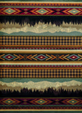 Rugs Accent Rugs 22" x 26" x 0.4" Multi Polypropylene Accent Rug 6677 HomeRoots