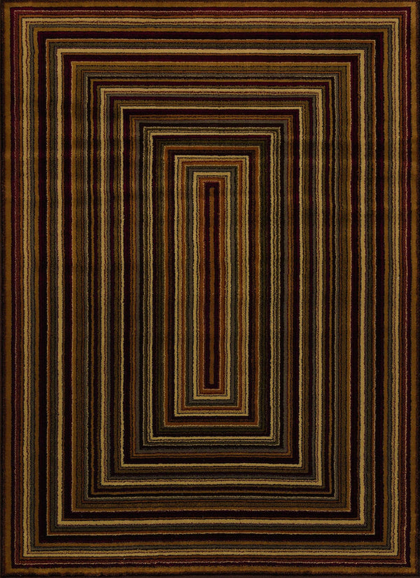 Rugs Accent Rugs - 22" x 26" x 0.4" Multi Polypropylene Accent Rug HomeRoots