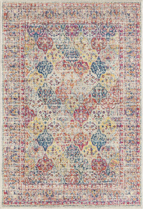 Rugs Accent Rugs - 22" x 36" x 0.35" Multi Olefin/Frieze Accent Rug HomeRoots