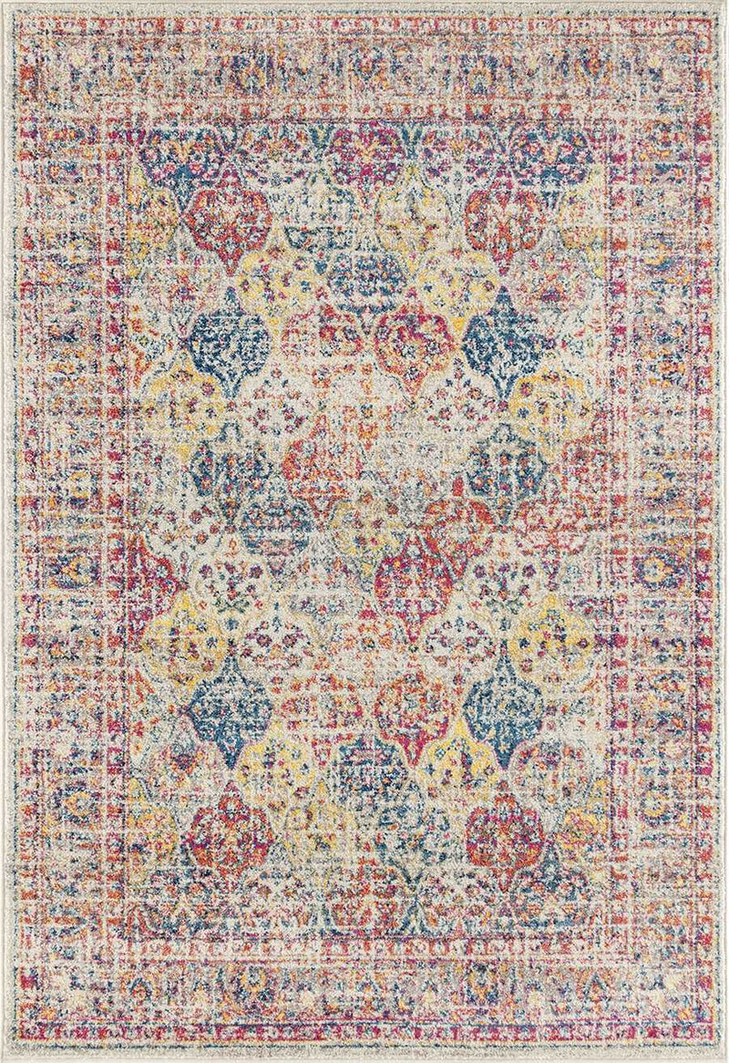 Rugs Accent Rugs - 22" x 36" x 0.35" Multi Olefin/Frieze Accent Rug HomeRoots