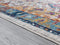 Rugs Accent Rugs - 22" x 36" x 0.4" Blue Olefin Accent Rug HomeRoots
