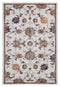 Rugs Accent Rugs 22" x 36" x 0.4" Cream Olefin Accent Rug 7000 HomeRoots