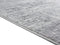 Rugs Accent Rugs - 36" x 0.39" x 23" Grey Viscose/Polyester Accent Rug HomeRoots