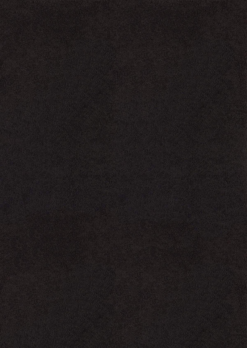Rugs Accent Rugs - 47" x 6 x 1.2" Charcoal Olefin Accent Rug HomeRoots