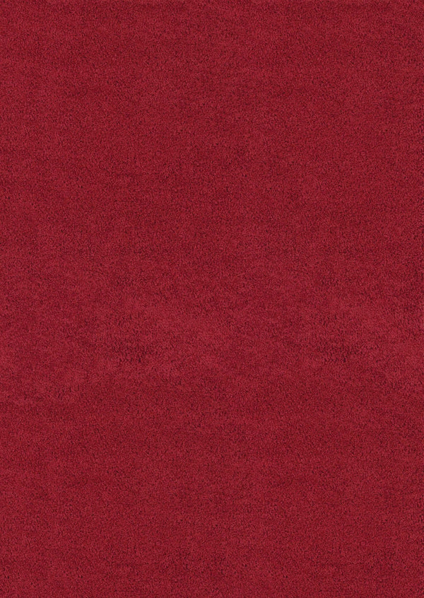 Rugs Accent Rugs - 47" x 6 x 1.2" Crimson Olefin Accent Rug HomeRoots