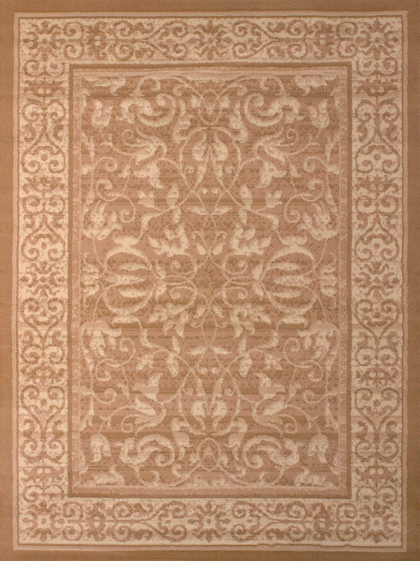 Rugs Affordable Rugs - 33" x 39" x 0.31" Beige Polypropylene Accent Rug HomeRoots
