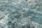 Rugs Affordable Rugs - 63" x 84" x 0.43" Aqua Polypropylene/Polyester Area Rug HomeRoots