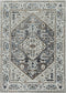 Rugs All Modern Rugs - 26" X 83" X 0.'25" Grey Polyester Rug HomeRoots