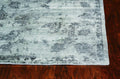 Rugs All Modern Rugs - 39" X 63" X 0.'25" Grey Viscose Rug HomeRoots