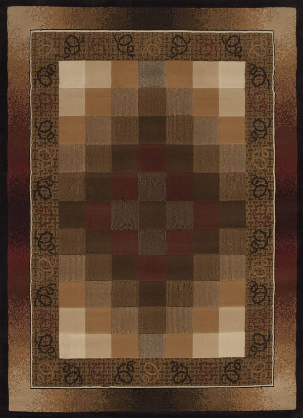 Rugs Aqua Area Rug - 94" x 126" x 0.4" Linen Polypropylene Oversize Rug HomeRoots