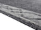 Rugs Aqua Rug - 63" x 90" x 0.04" Black Polypropylene Area Rug HomeRoots