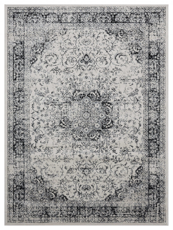 Rugs Area Rugs - 150" x 180" x 0.31" Onyx Olefin Rug HomeRoots