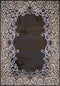 Rugs Area Rugs - 63" x 86" x 0.43" Dark Taupe Polypropylene/Polyester Area Rug HomeRoots