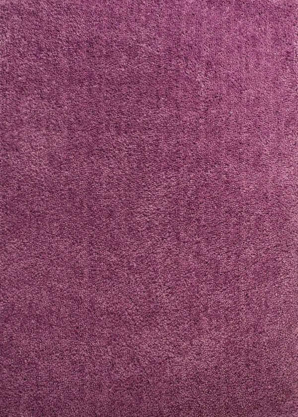 Rugs Area Rugs - 63" x 86" x 1.6" Lilac Polyester Area Rug HomeRoots