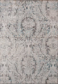 Rugs Area Rugs On Sale - 128" x 169" x 0.2" Turquoise Polyester Rug HomeRoots