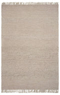 Rugs Area Rugs On Sale 3'3" x 5'3" Wool Natural Area Rug 4077 HomeRoots
