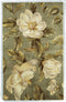 Rugs Area Rugs On Sale 30" x 50" Wool Sage Area Rug 4033 HomeRoots