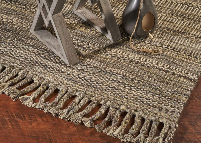Rugs Area Rugs On Sale - 5' x 8' Wool Slate Area Rug HomeRoots